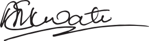Dean Atekwana's signature