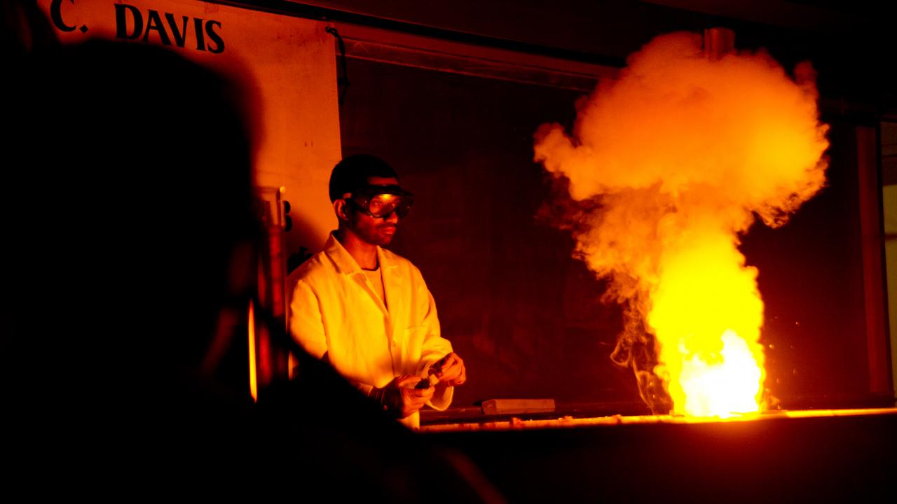 Chemistry Magic Show at UC Davis Picnic Day