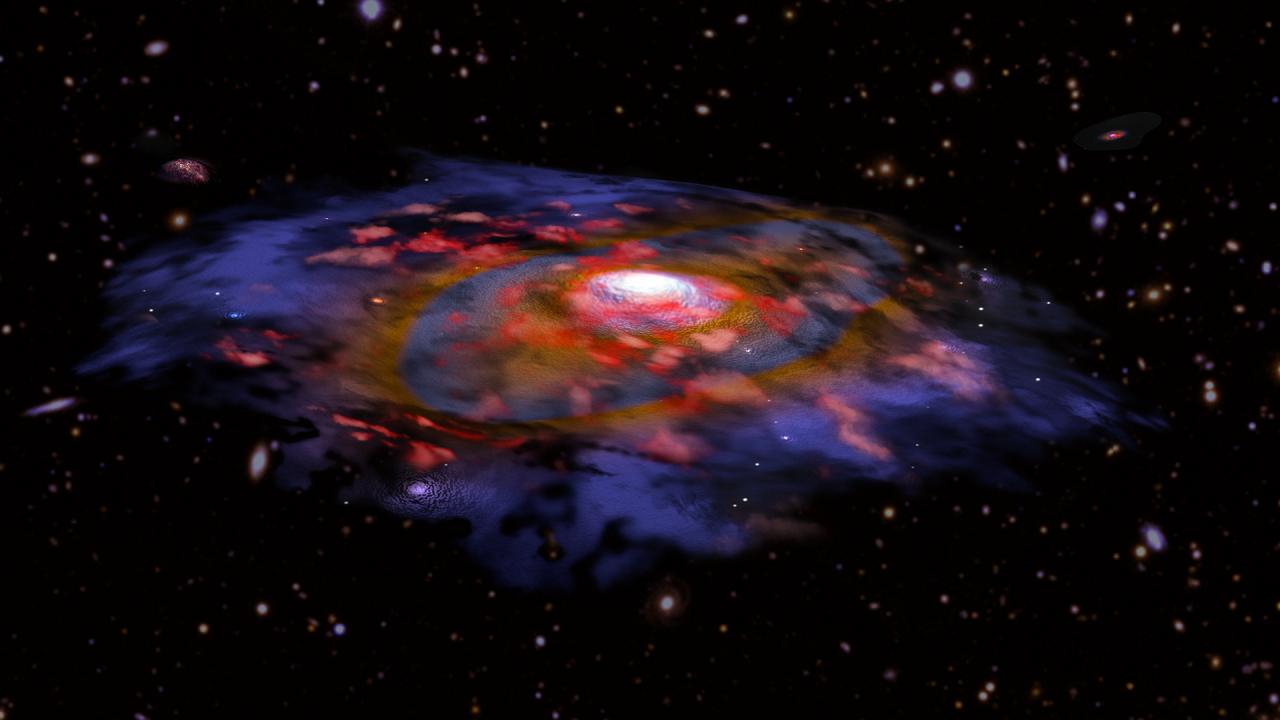Dusty galaxy image 