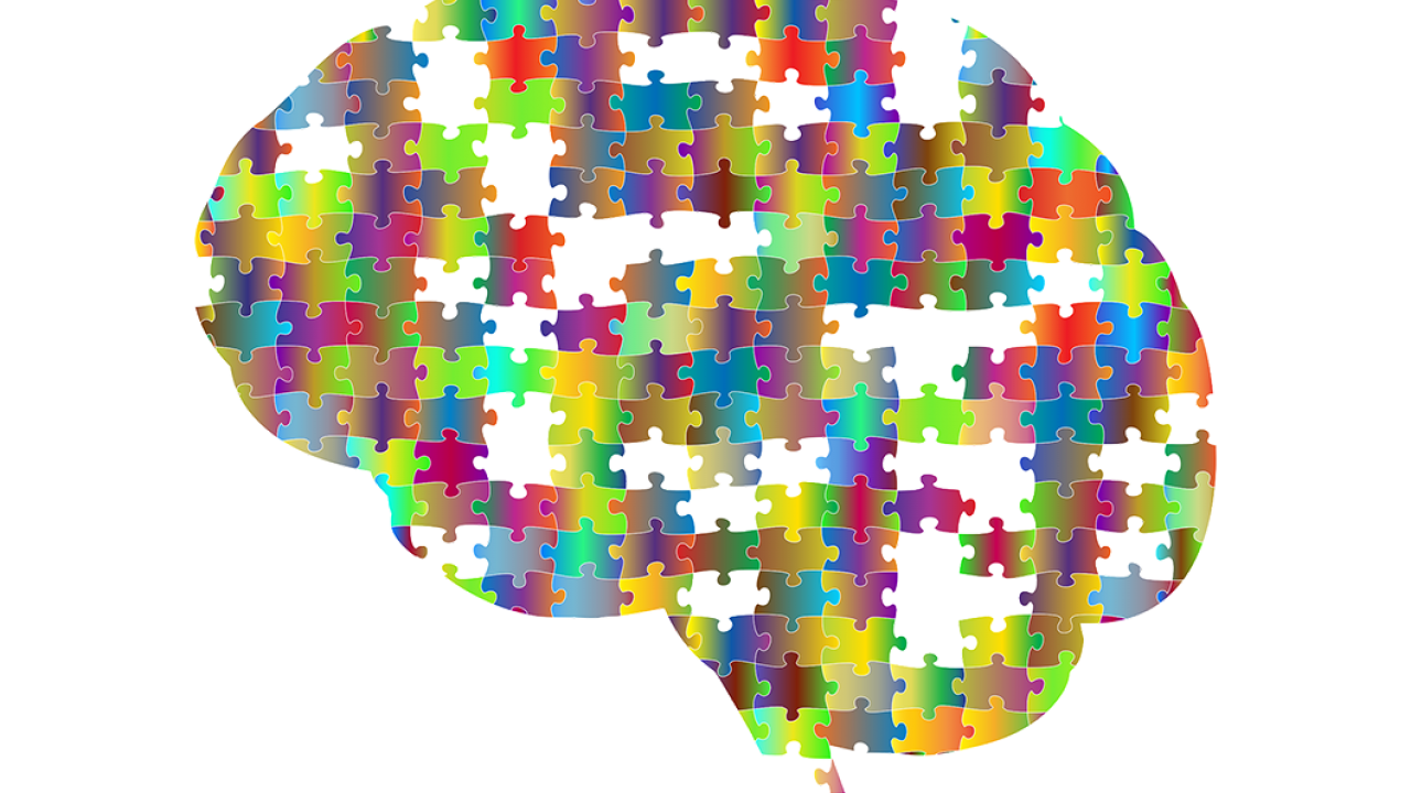 Illustration: brain as unfinished jigsaw puzzle