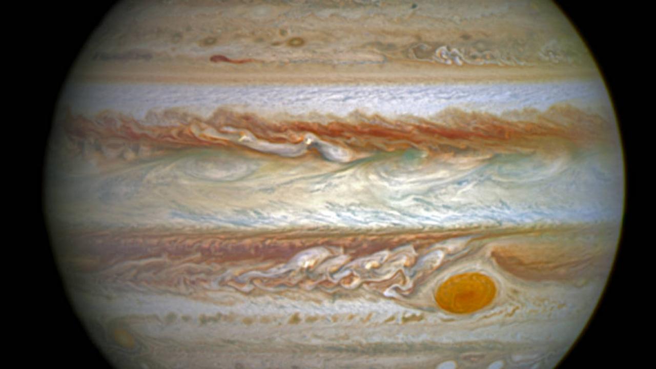 Jupiter image by NASA, ESA, and J. Nichols (University of Leicester)