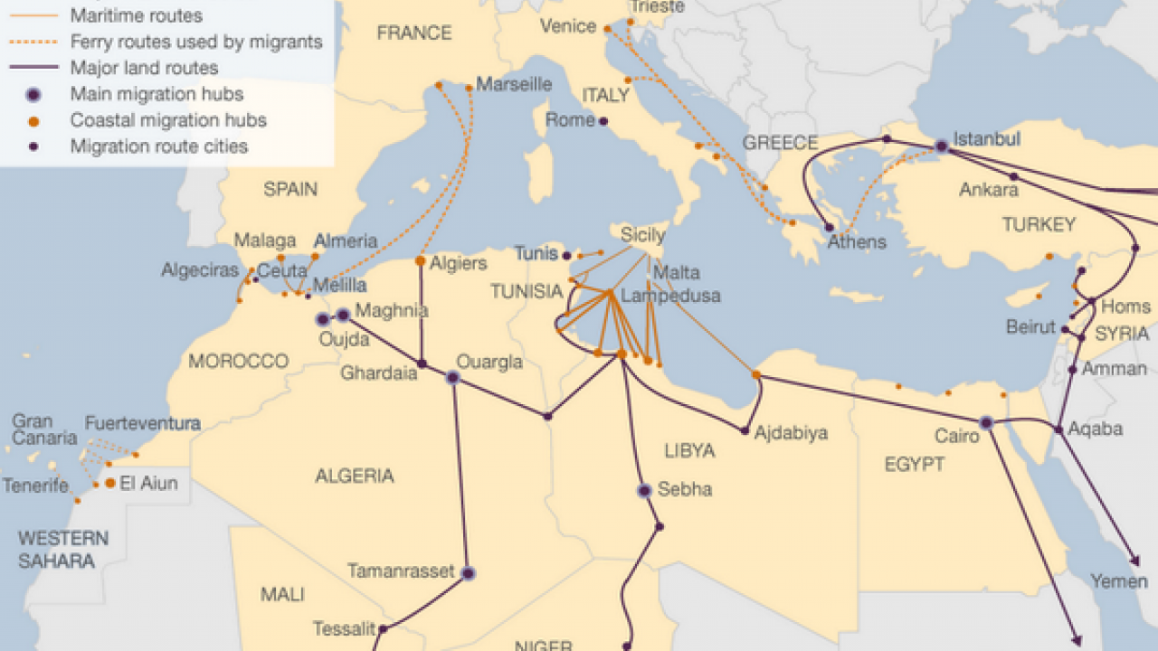 migration map